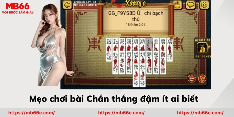 Mẹo và cách chơi bài Chắn thắng đậm ít ai biết
